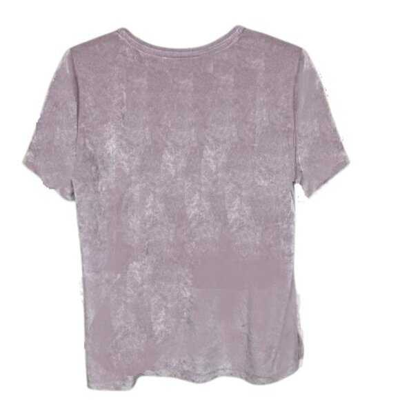 Pure + Good By Anthropologie Weekend Velvet Short Sleeve Tee - Picture 3 of 7